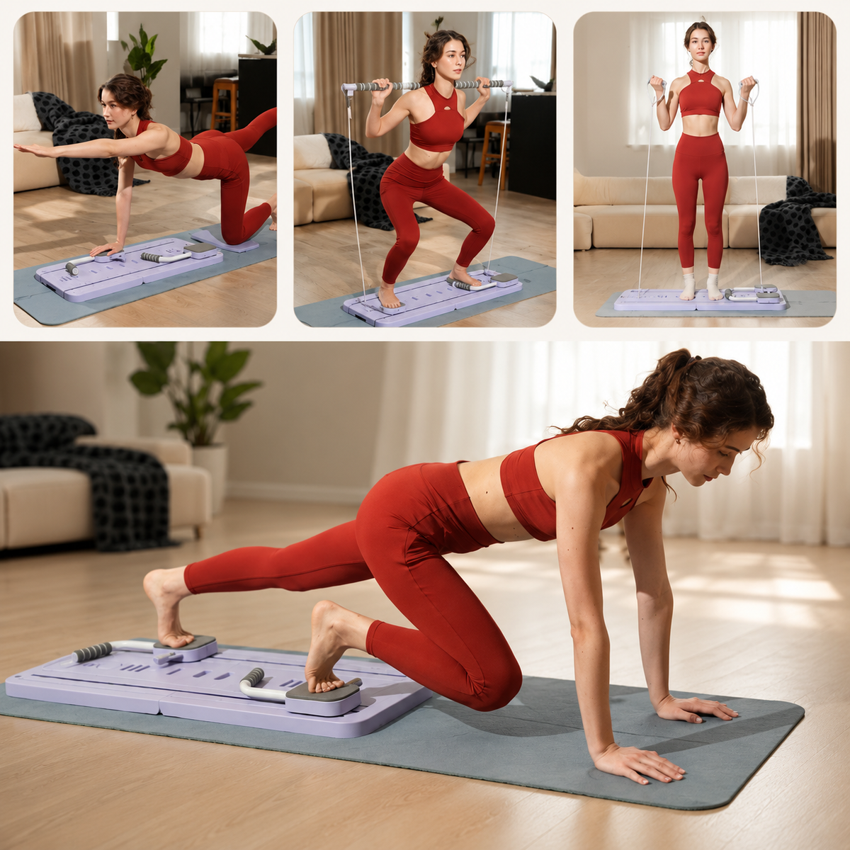 UVEUS™ Multi-Functional Pilates Board