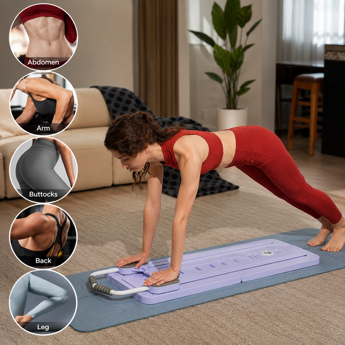 UVEUS™ Multi-Functional Pilates Board