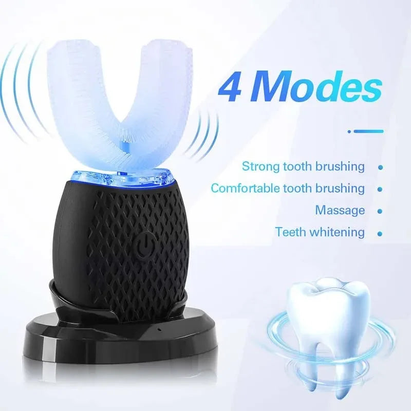 Electric Toothbrush – U-Shaped Sonic Whitening Brush