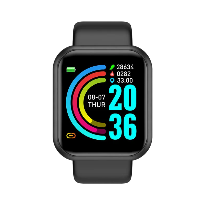 Y68 Fitness Smart Watch