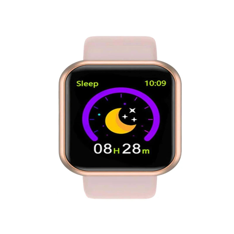Y68 Smart Watch – Fitness Tracker with Heart Rate Monitor for Men & Women