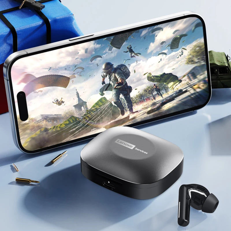 New Lenovo LE209 Wireless Bluetooth Earphone Business Music Bluetooth Headphone HD Call with Mic 30H Battery Life
