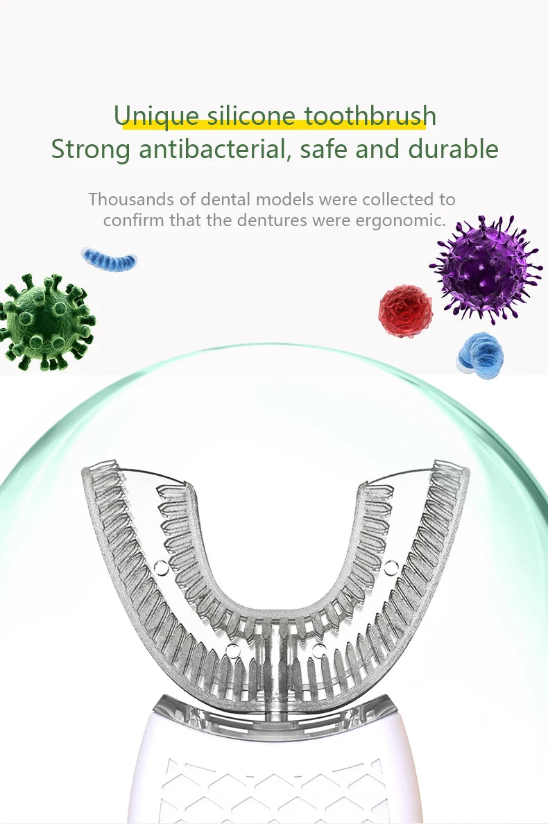 Electric Toothbrush – U-Shaped Sonic Whitening Brush