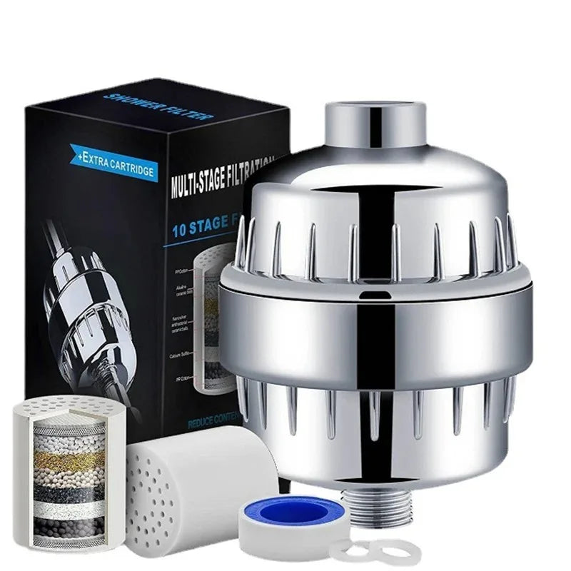 Shower Filter for Chlorine, Fluoride & Heavy Metal Removal