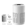 TINSOL New Mini Air Purifier HEPA Filter uses negative ion technology to eliminate formaldehyde odors smoke and dust particles