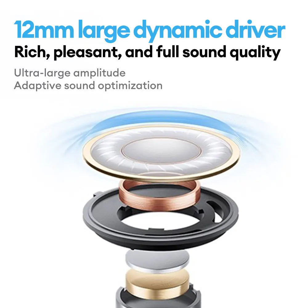New Lenovo LE209 Wireless Bluetooth Earphone Business Music Bluetooth Headphone HD Call with Mic 30H Battery Life