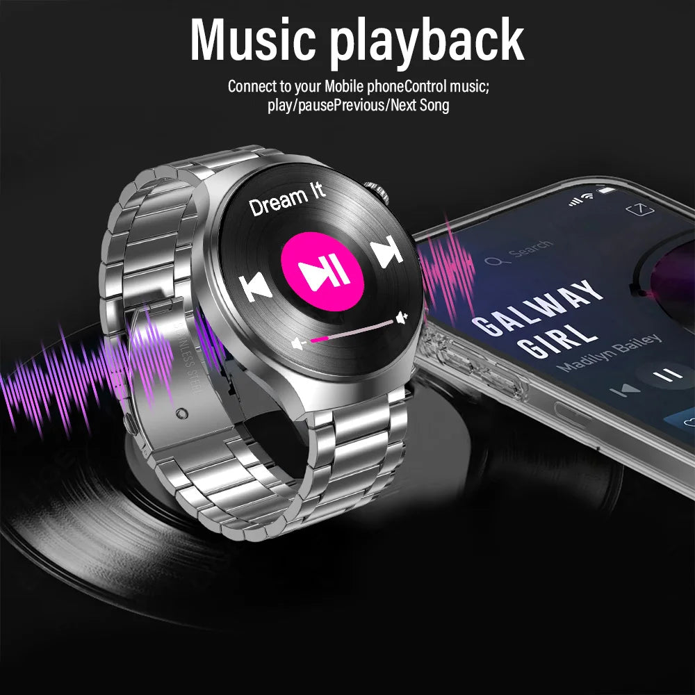 G.L Wear 2025 Smart Watch – HD Display, Bluetooth Calling & Health Tracking