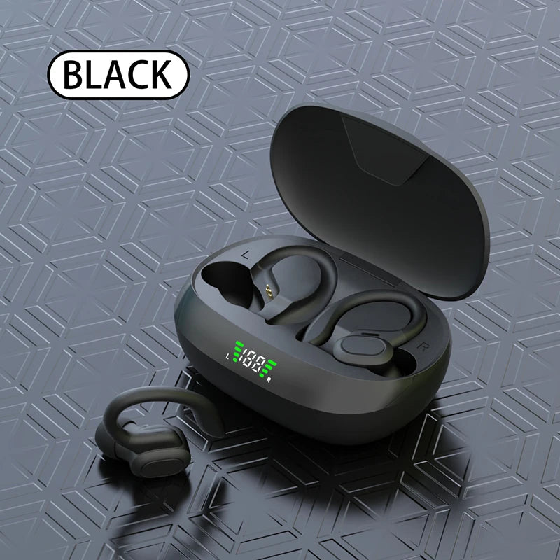 SHUKE Wireless Bluetooth Earbuds – Sport EarHook, 9D HiFi Stereo