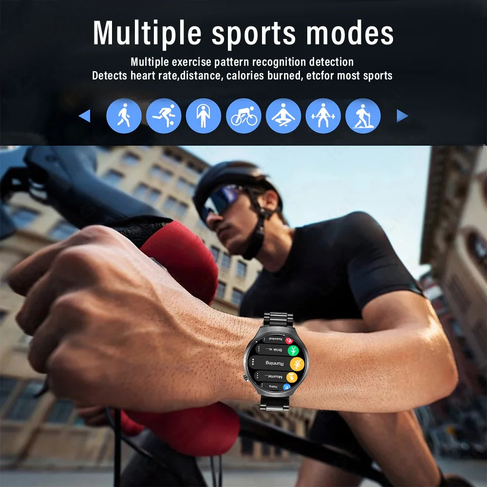 G.L Wear 2025 Smart Watch – HD Display, Bluetooth Calling & Health Tracking
