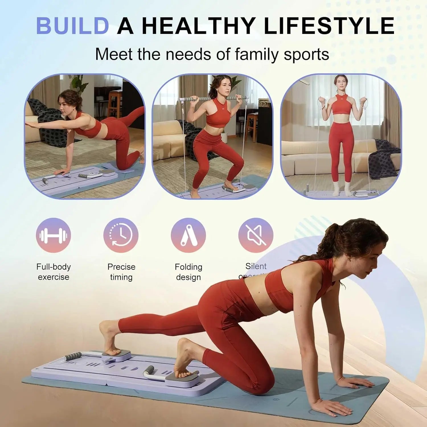 UVEUS™ Multi-Functional Pilates Board